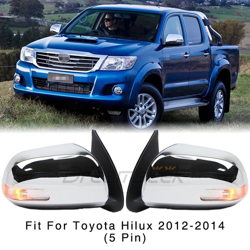 Pair side door wing - side, mirror