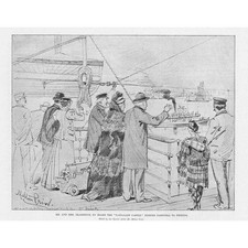 William Gladstone on Board the
