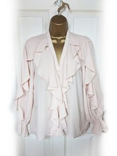 ZARA Blush Pink Ruffle Accent