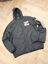 Puma Mens Hooded Jacket Black