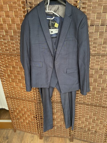 Men navy piece suit - men’s, 3-piece
