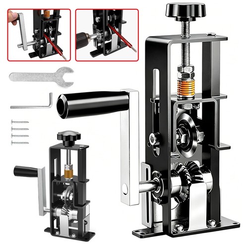 Hand crank drill powered - crank/drill,