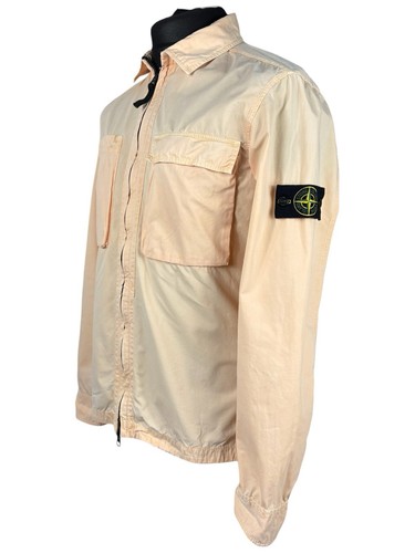 Stone island overshirt men s - stone, l