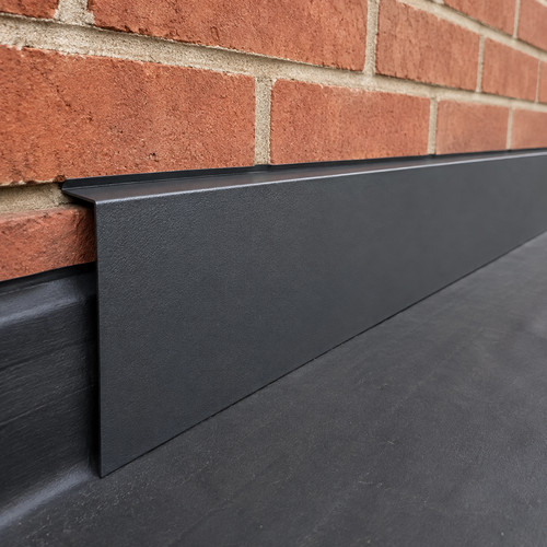 Anthracite metal wall - metal,