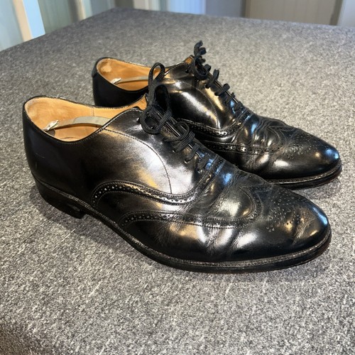 Men grenson black - black, leather