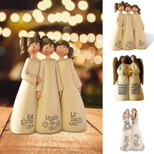 Gift Friend Sister Home Decoration Angel Ornament Figurine Present Friendship