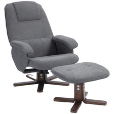 HOMCOM Swivel Recliner Chair