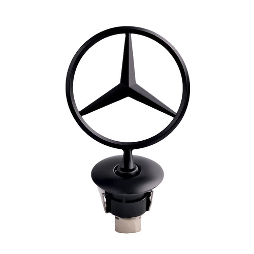 Hood star logo emblem matte - hood, in