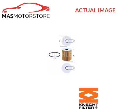 Engine oil filter knecht - filter,
