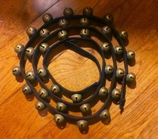 Antique Sleigh Bells On A