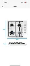 Essentials 4-Burner Gas Hob