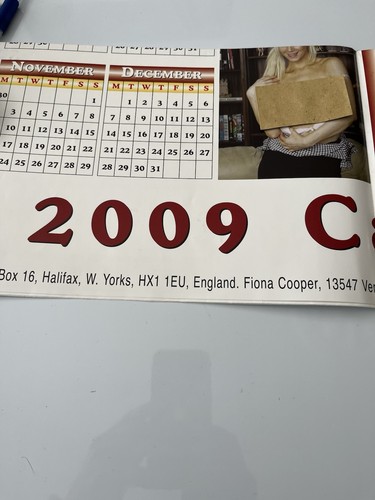 Fiona cooper calendar - calendar, 2009