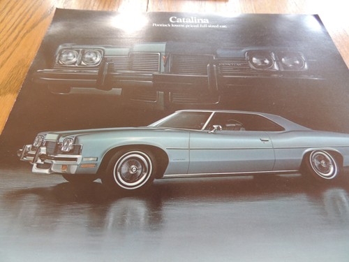 1973 pontiac catalina sales - 1973,
