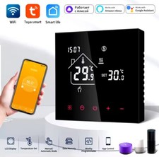 WiFi Smart Thermostat Central Heating Underfloor / Gas Boiler / Water LCD Tuya 