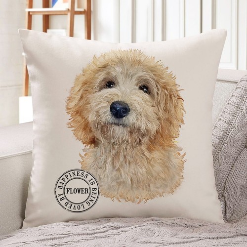 Personalised apricot cockapoo - personalised,