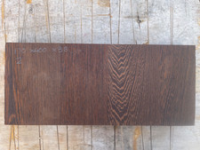 Solid Wenge Worktop Off cut - 170 x 400 x 38mm - Wood -Timber