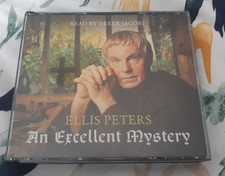 AN EXCELLENT MYSTERY ELLIS PETERS CADFAEL 3CD AUDIOBOOK READ BY DEREK JACOBI