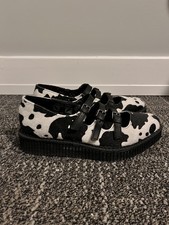 TUK Creepers Black & White Cow