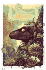 Jurassic Park Var Screen Print