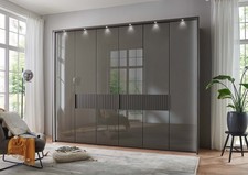 CLEARANCE SALE Luxury German Wardrobe Bedroom Fitted Free OAK WHITE PEBBLE GREY