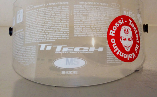 Genuine agv clear race visor - genuine,