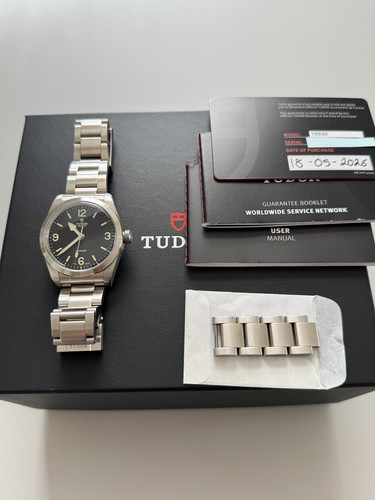 Tudor ranger 36mm black - black, dial
