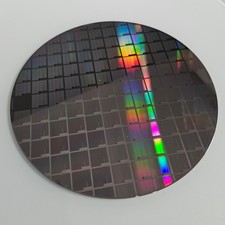 8" Decorative Silicon Wafer – Mirror Finish | Semiconductor Collector Display
