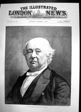 Antique Old Print Late