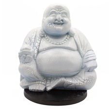 Laughing buddha lamp sky blue - sky,