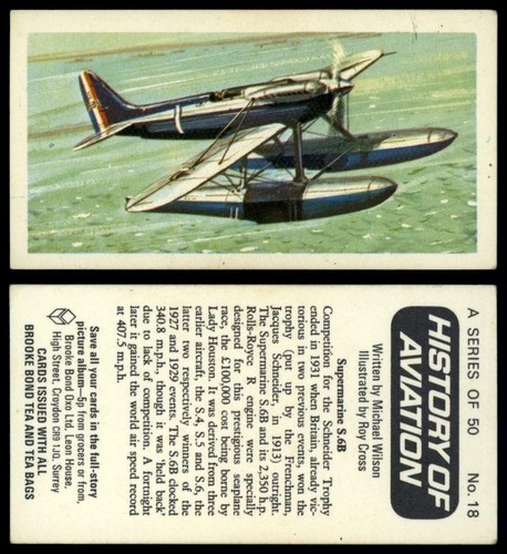 Supermarine 18 history - s.6b,
