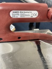 Roberts Wide Seaming Iron 6 Inch Heavy Duty Made In England