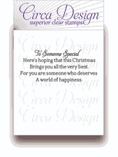 Clear Unmounted Christmas