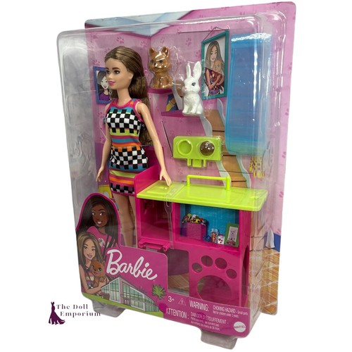 Barbie doll pets playhouse - barbie,