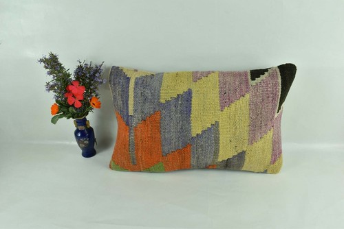 Kilim pillow cover 12x20 - kilim,