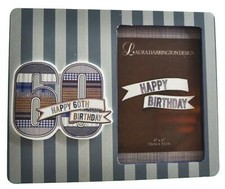 60th Birthday Wooden Picture