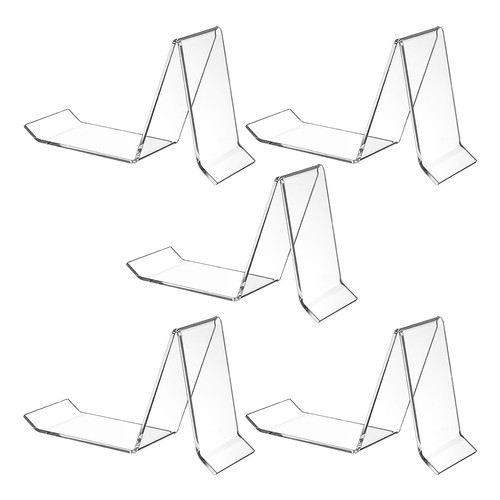 5pcs transparent acrylic shoe - transparent,