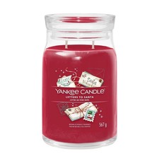 Yankee Candle 2 WICKS  - Signature Large Jar - 567 g - LETTERS TO SANTA