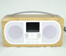 Pure Evoke H6 Portable DAB+ Digital & FM Radio Alarm Clock Bluetooth Aux input