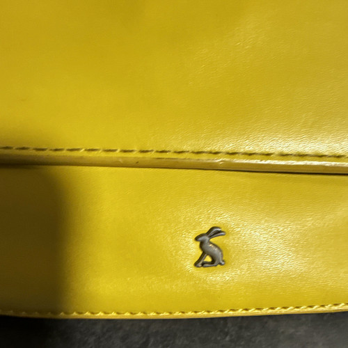 Joules yellow leather crescent - joules,