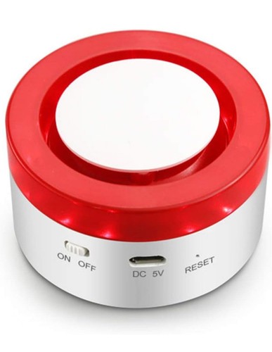 Wireless elderly alarm siren