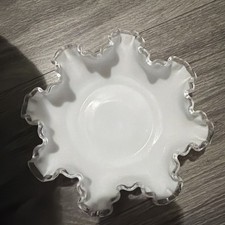 Vintage Fenton Silver Crest
