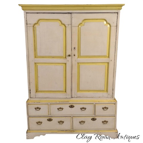 Antique cupboard linen - antique, press