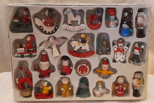 Wooden christmas tree - wooden,