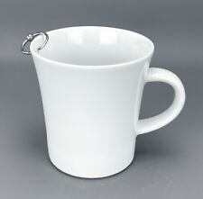 KAHLA Germany 'PIERCED' White Ceramic MUG - 12.5cm x 9.5cm x 9cm