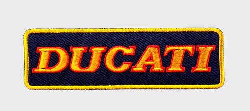 Ducati embroidered patch - embroidered,