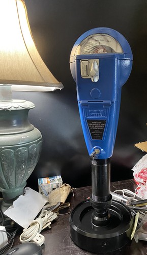 Vintage blue duncan parking - duncan, 60