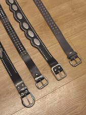 Vintage Leather Studded Belts, Punk,Rocker Collection
