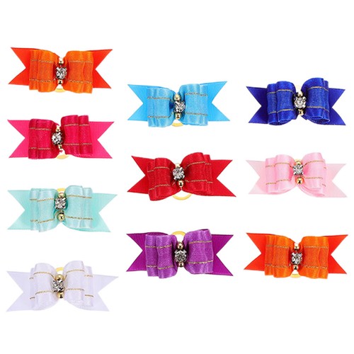 Pcs dog grooming bows - , 10