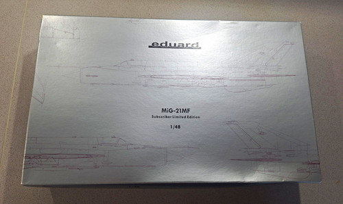 Eduard mig 21mf plastic - mig-21mf, 1:48