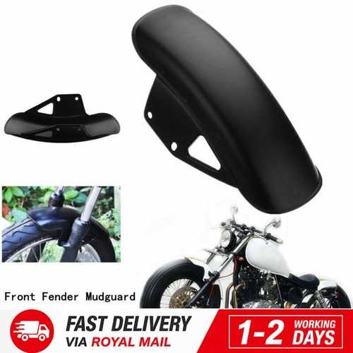 Motorbike black front fender - motorbike,